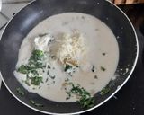 Φωτογραφία βήματος 4 της συνταγής Tortellini prosciutto με σπανάκι