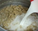 A picture of step 4 of Quinoa Halwa.