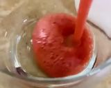 A picture of step 4 of Fresh Strawberries 🍓 juice.