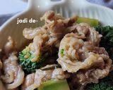 Foto langkah ke 10 dari resep Brokoli siram daging.