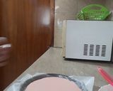 A picture of step 2 of Pink Swiss Roll🍥.