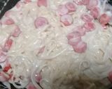 Foto langkah ke 4 dari resep Fettuccine Carbonara.