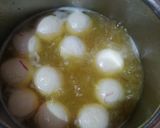 A picture of step 5 of Kesar kevra Rasgulla.