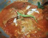 A picture of step 9 of Paneer Pakora Masala Curry.