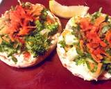 EASY Hummus, Veggie English Muffin Pizza (kid friendly, budget friendly!) recipe step 5 photo