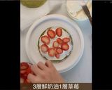免烤箱!濃郁抹茶與鮮甜草莓的完美搭配-「抹茶草莓千層蛋糕」的食譜步驟11照片