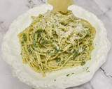 Foto del paso 5 de la receta: Tallarines con pesto (Versión Navideña)