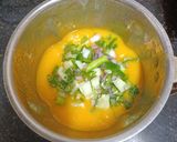 A picture of step 2 of Mango Gazpacho.