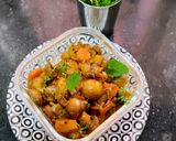A picture of step 7 of Mixed Veg And Mushrooms Curry.