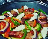 Foto del paso 4 de la receta: Pizza de desayuno