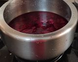 A picture of step 2 of Beetroot smoothie.