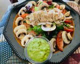 Foto del paso 1 de la receta: Ensalada de hojas mixtas con champiñones