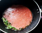 A picture of step 5 of Tomato rasam.