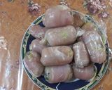 Foto del paso 3 de la receta: Rollitos de pollo con espinaca