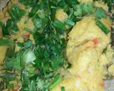 A picture of step 2 of Potatoes balls with tea.