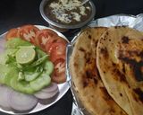 A picture of step 5 of Tandoori Roti.
