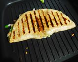 A picture of step 10 of Chickpea Hummus Quesadilla.
