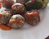 Foto del paso 3 de la receta: Albóndigas de lentejas y papa con brócoli 🌳