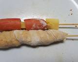Korean cheese hotdog langkah memasak 3 foto