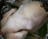 Hình bước làm 3 của món Gà hấp muối
