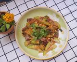 Hình bước làm 2 của món Cơm nhà với các món gà