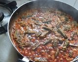 A picture of step 10 of Restaurant style bhindi masala.