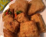 Foto langkah ke 8 dari resep Martabak Tahu Telur.