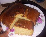 A picture of step 8 of Strawberry/vanilla cake.#localfood contest.Mombasa.
