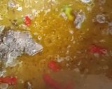 A picture of step 4 of Beef Yakhni pulao.
