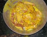 A picture of step 1 of Mati Handi Mutton.