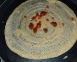 A picture of step 2 of Stuffed Rava Dosa with shezwan twist.