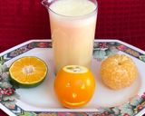 A picture of step 3 of Orange Lassi.