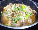 A picture of step 9 of Peshawari namkin karahi Resturants style.