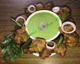 A picture of step 6 of Methi nu gota.