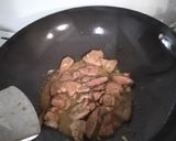รูปขั้นตอนการทำที่ 4 ของ ตับหมูผัดขิง