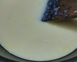 A picture of step 1 of Rice Burfi.