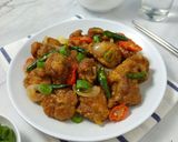 Foto langkah ke 8 dari resep Ayam Goreng Saus Tiram.