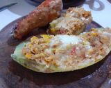 Foto del paso 3 de la receta: Zucchini Rellenos. Para dos o tres comensales