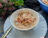 A picture of step 7 of Dahi phulki.