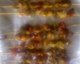 A picture of step 3 of Chicken in skewers.