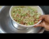 A picture of step 1 of Multi Vegetable Manchurian.