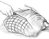 A picture of step 3 of Roasted Ham.
