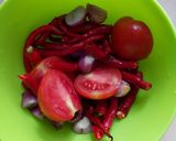 Foto langkah ke 1 dari resep 271. Sambal Terasi Goreng ala Pecel Lele.
