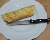 Pas rețetă Tagliatelle din omletă cu varză roșie și morcov 7 fotografie