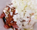 Hình bước làm 1 của món Hamburger thịt bò teriyaki