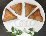 கோதுமை மாவு வெங்காய சமோசா (Wheat flour onion samosa) ரெசிபி ஸ்டேப் 7 புகைப்படம்