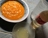 A picture of step 1 of Mango lemonade.