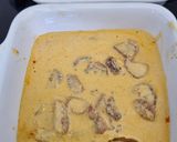Une image de l'étape 4 de Gratin d'asperges au chorizo.