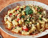 Padlizsános tészta 🍝 recept fázis 1 fotója