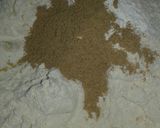 A picture of step 3 of Half cakes.